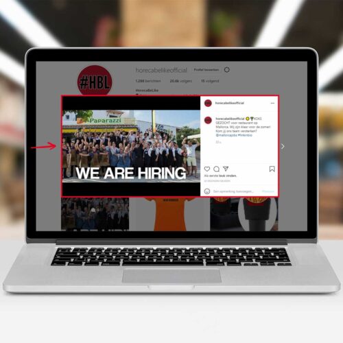 Horecabelike.nl vacature plaatsing - GRATIS