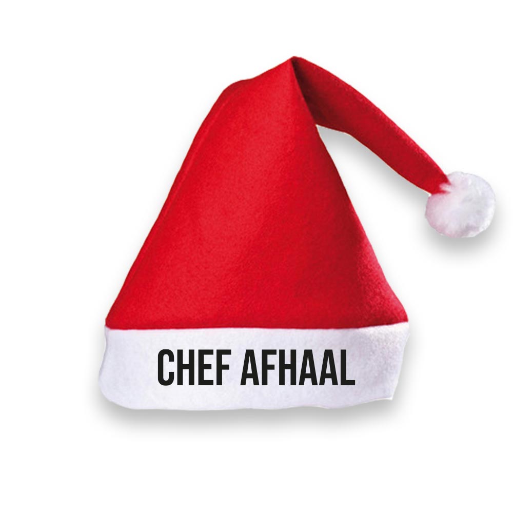 Kerstmuts | Chef afhaal