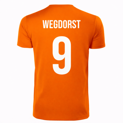 Alternative view of Unisex oranje T-shirt | Wegdorst