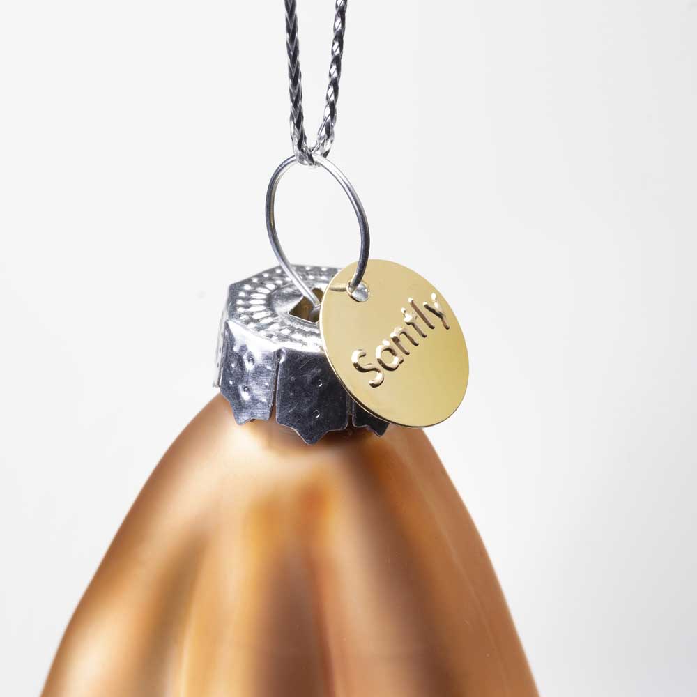 Santly gouden vagina kerstornament - Afbeelding 4
