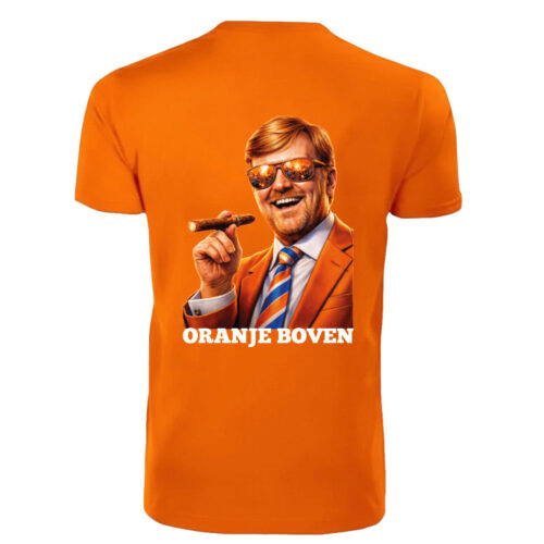 Alternative view of Unisex oranje T-shirt - Oranje Boven