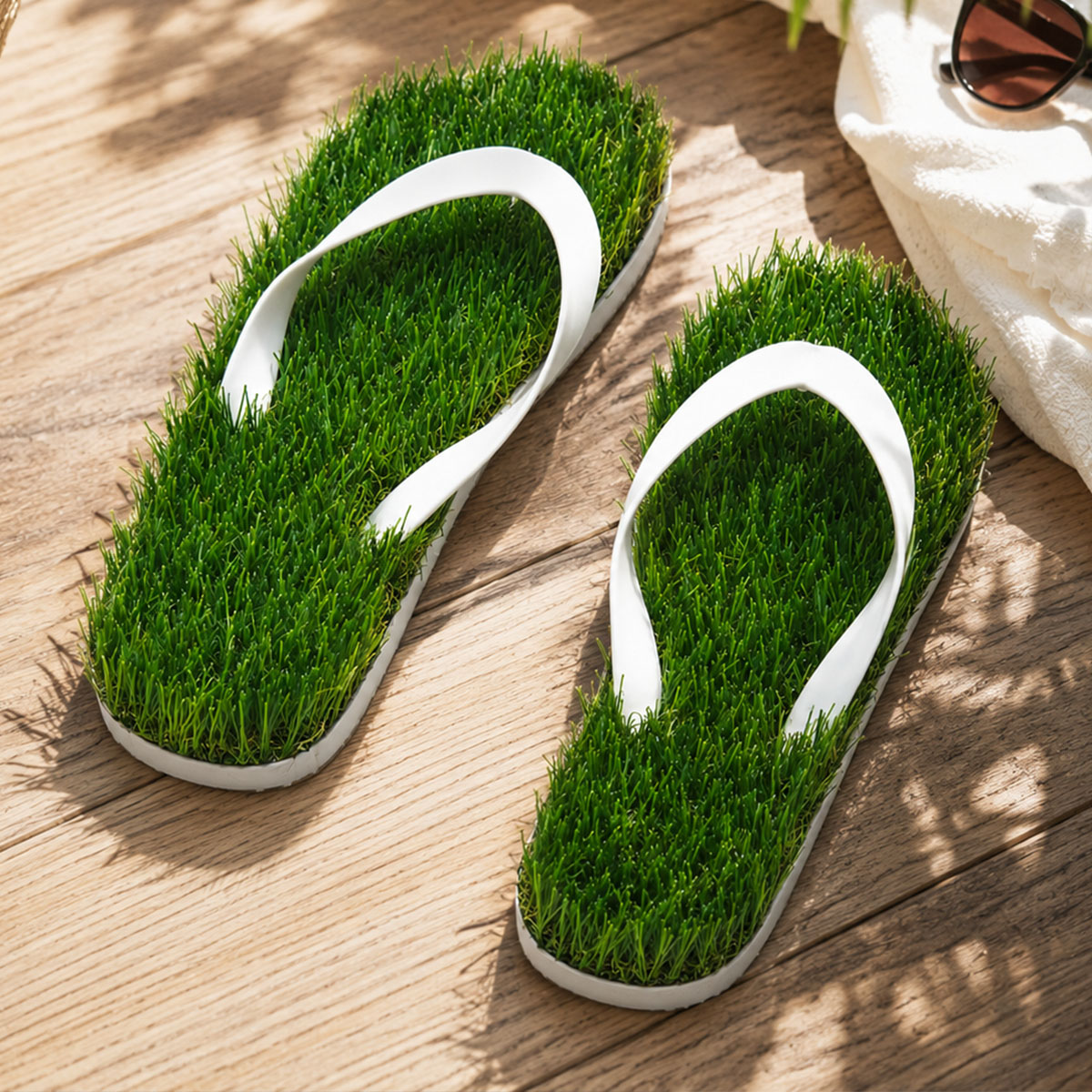Gras teenslippers - Holland - WK voetbal - Maat 40 - Afbeelding 3