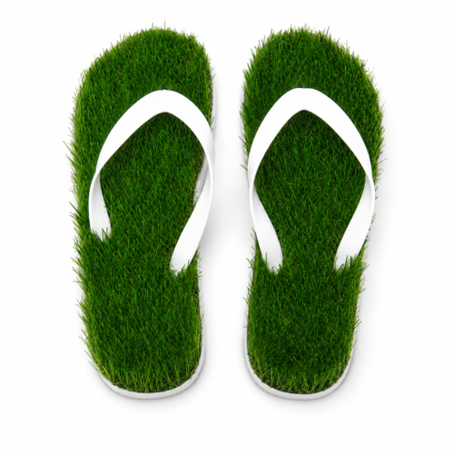 Alternative view of Gras teenslippers - Holland - WK voetbal - Maat 38