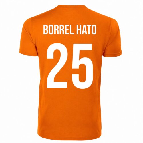 Alternative view of Unisex oranje T-shirt - Borrel Hato
